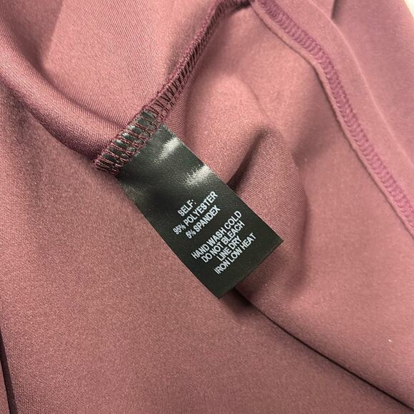 Lulus purple short sleeve Maxi dress sz L v-neck low- high mermaid dress NWT - Picture 12 of 13